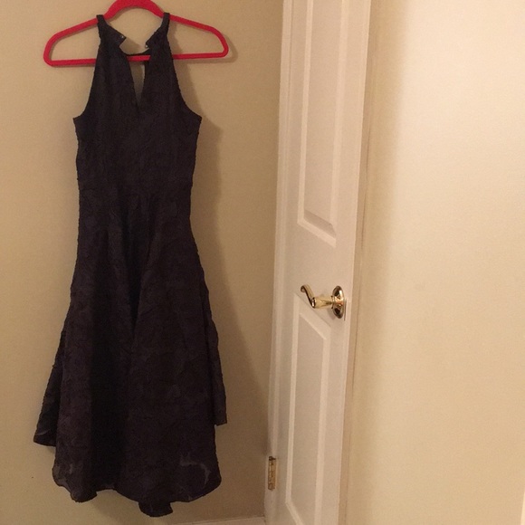 Ann Taylor Floral Jacquard Halter Dress - Picture 6 of 6